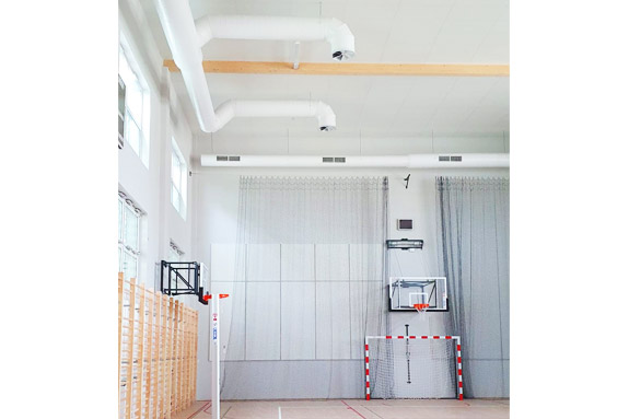 Sala sportowa w Kaliszu montaż instalacji izo eko centrum